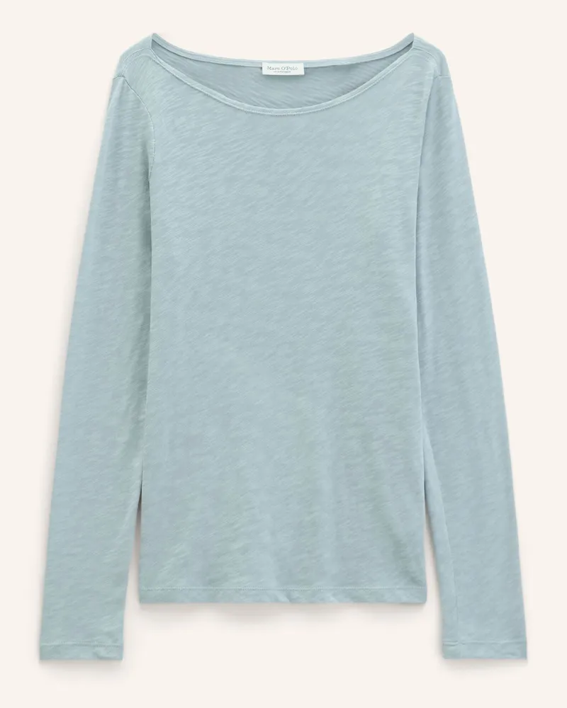 Marc O'Polo Longsleeve blau Hellblau