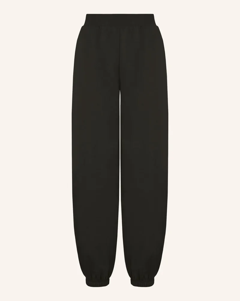 Hunkemöller Schlafhose Brushed Sweat schwarz Schwarz