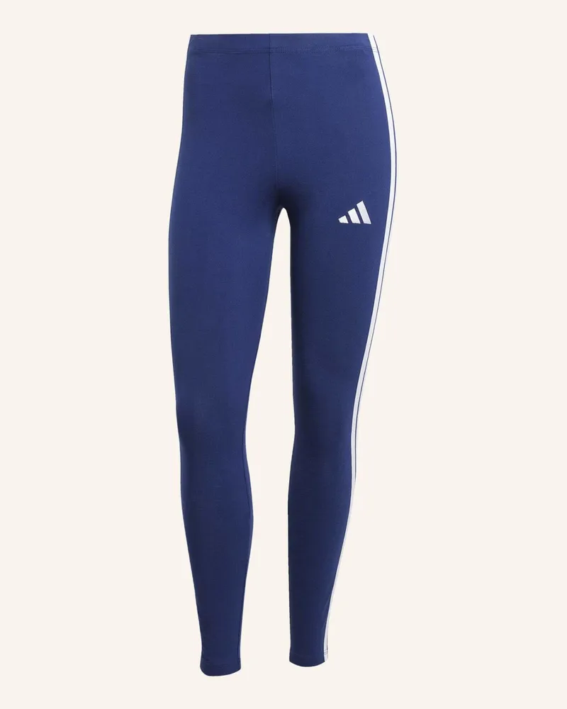 adidas Tights Essentials 3-Streifen blau Blau