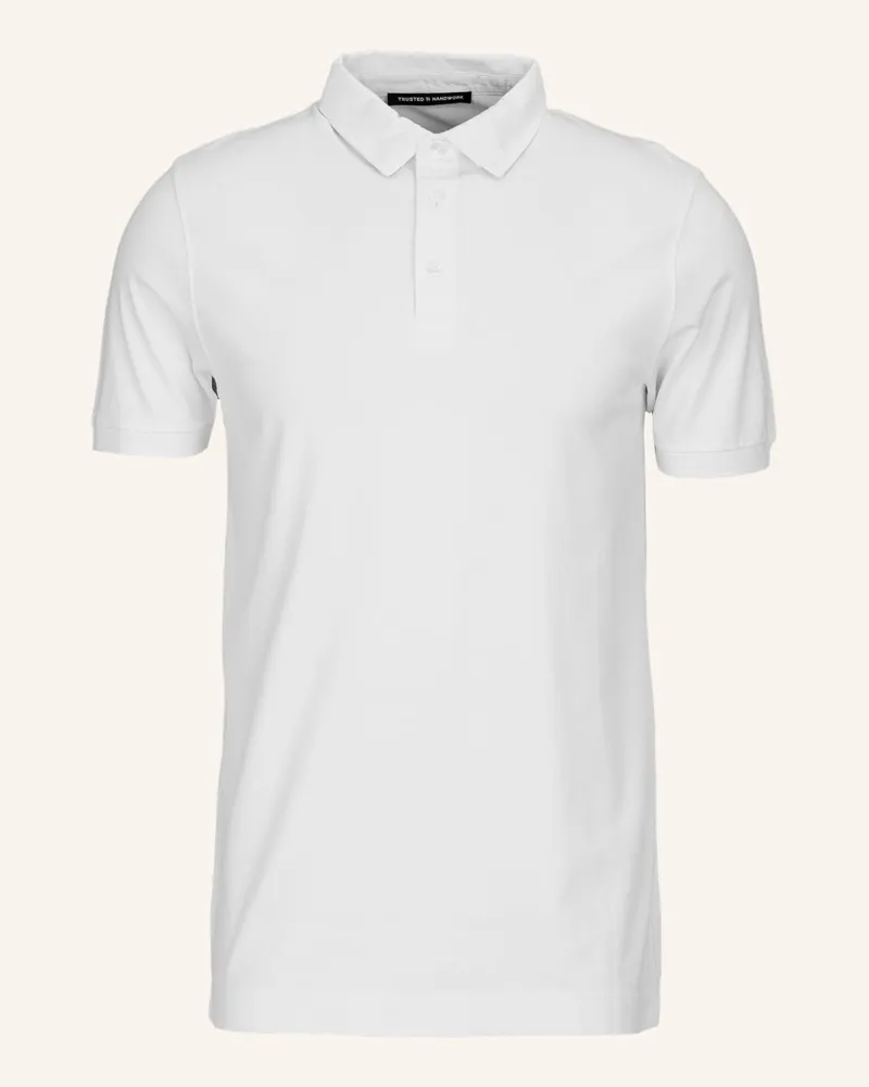 Trusted Handwork 1/2-Sleeve Polo Shirt Lila