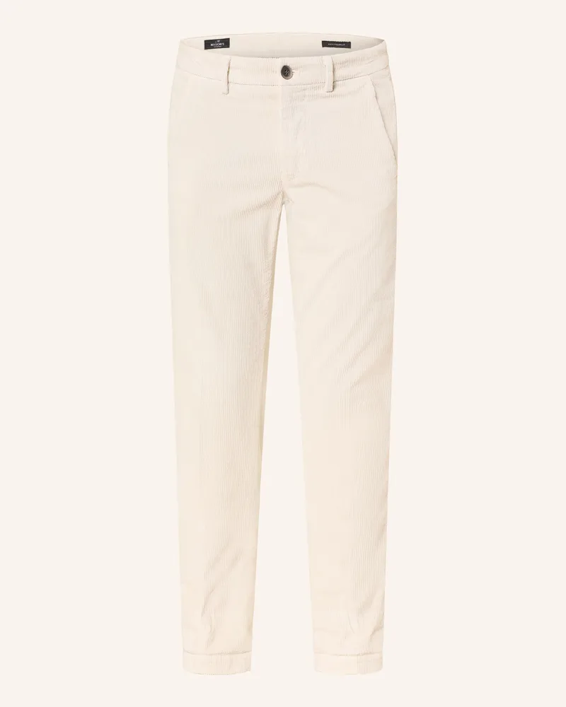 Mason's Cordchino Extra Slim Fit Weiss