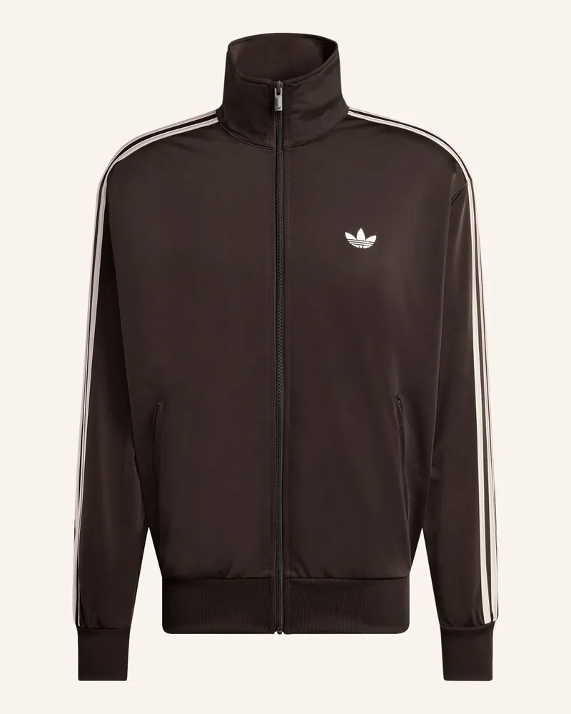 adidas Trainingsjacke Firebird lila Dunkelbraun