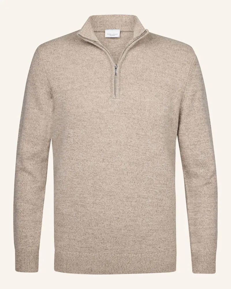 Profuomo Herren Troyer Beige