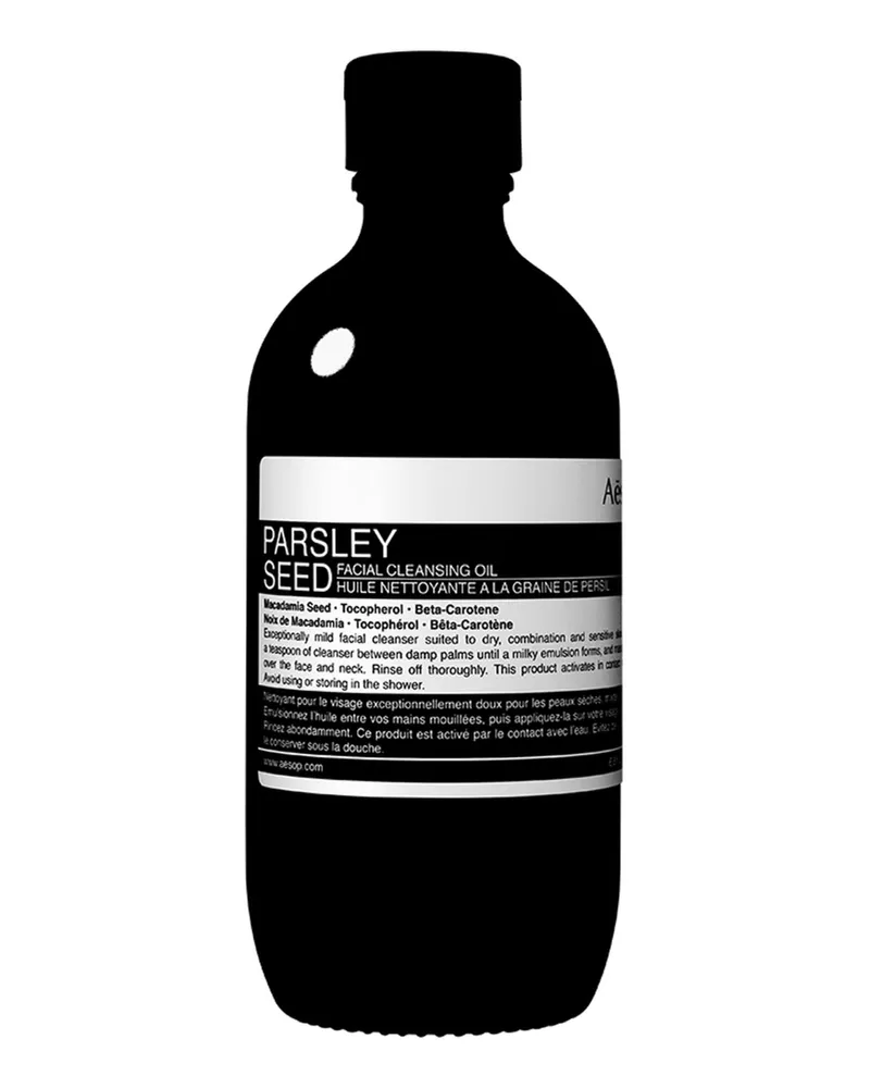Aesop Parsley Seed Facial Cleansing Oil Reinigungsöl 200 ml 