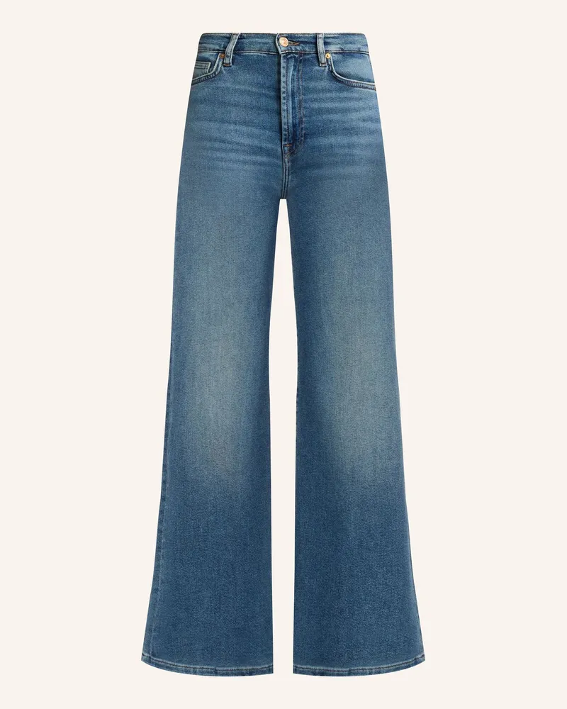 7 for all mankind Flared Jeans ULTRA HIGH RISE JO Blau