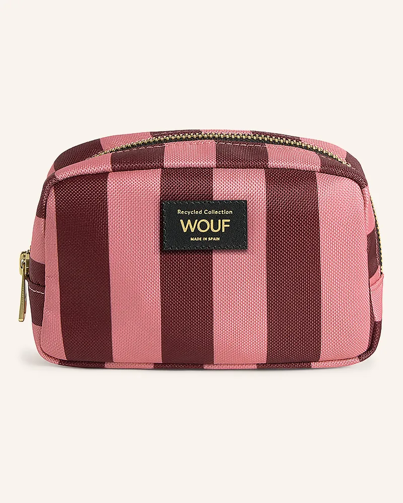 WOUF Kosmetiktasche rot Dunkelrot