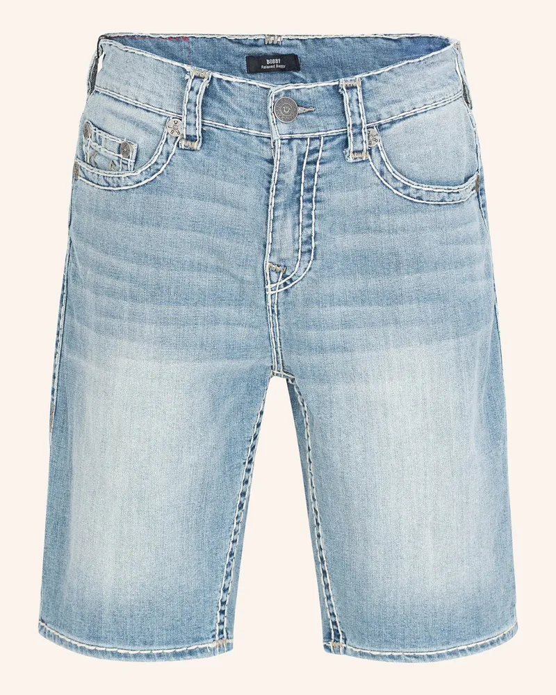 True Religion Jeansshorts Bobby blau Blau