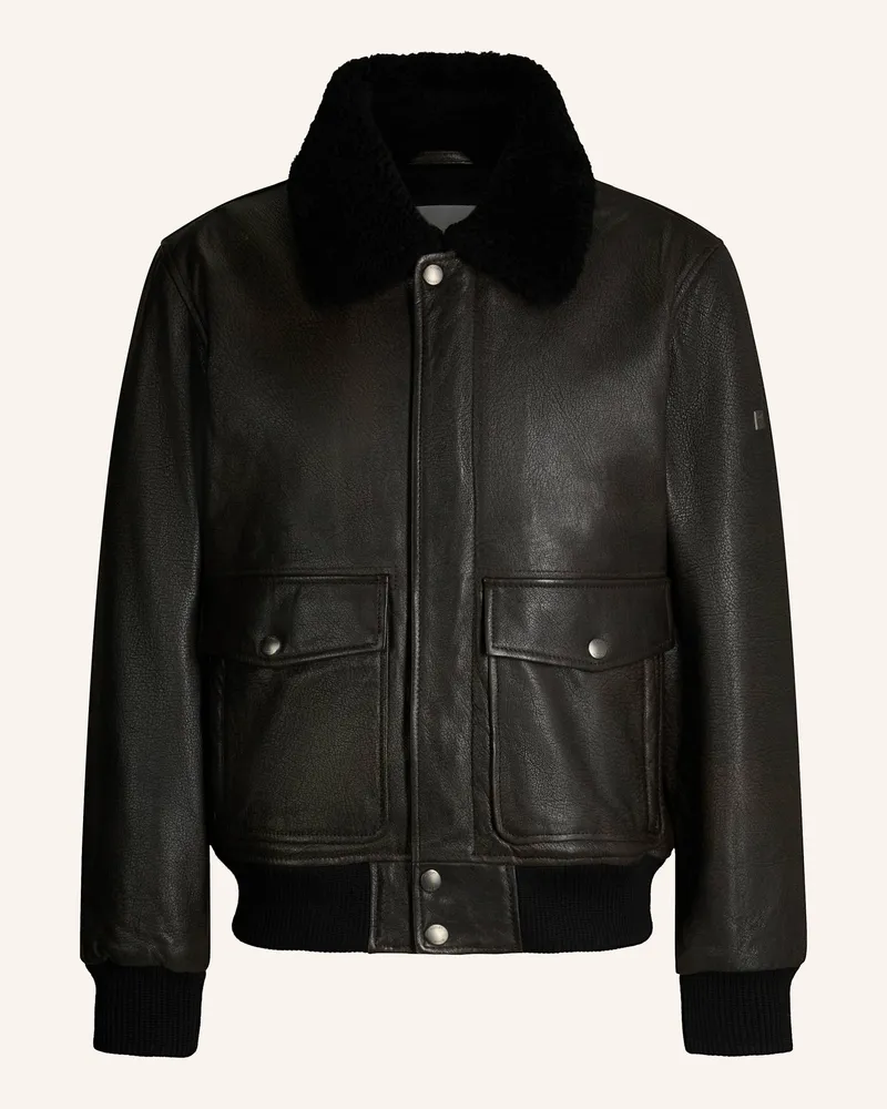JOOP! Lederjacke Grau