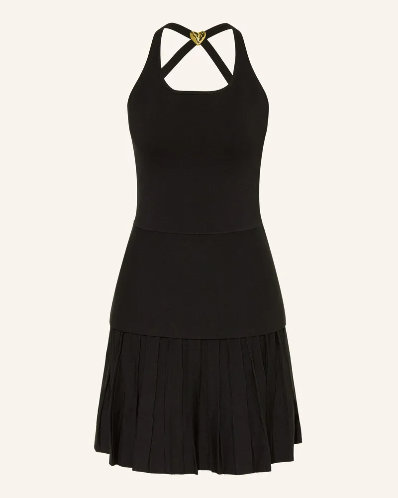 Claudie Pierlot Kleid Mit Plissees schwarz Schwarz