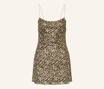 Strandkleid ANIMALIER LUMIERE mit Glitzergarn