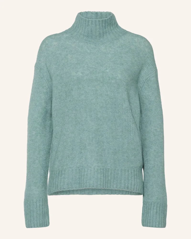 Mos Mosh Pullover Mmerim Thora Mit Alpaka blau Hellblau