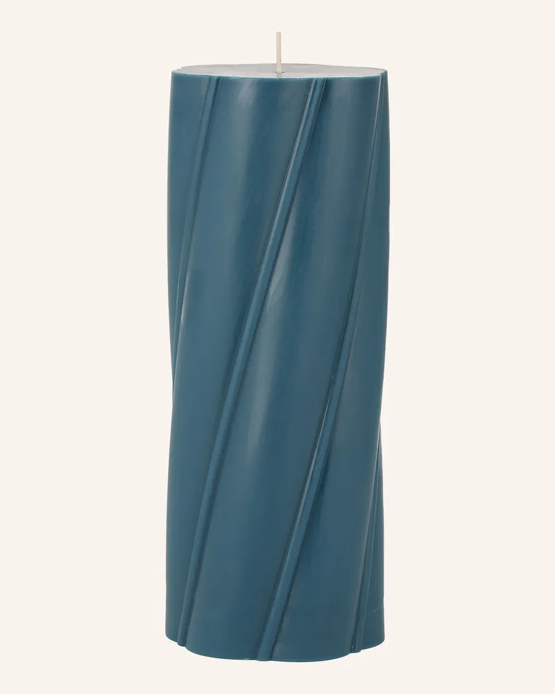 Hay Kerze Soft Serve Large blau Petrol