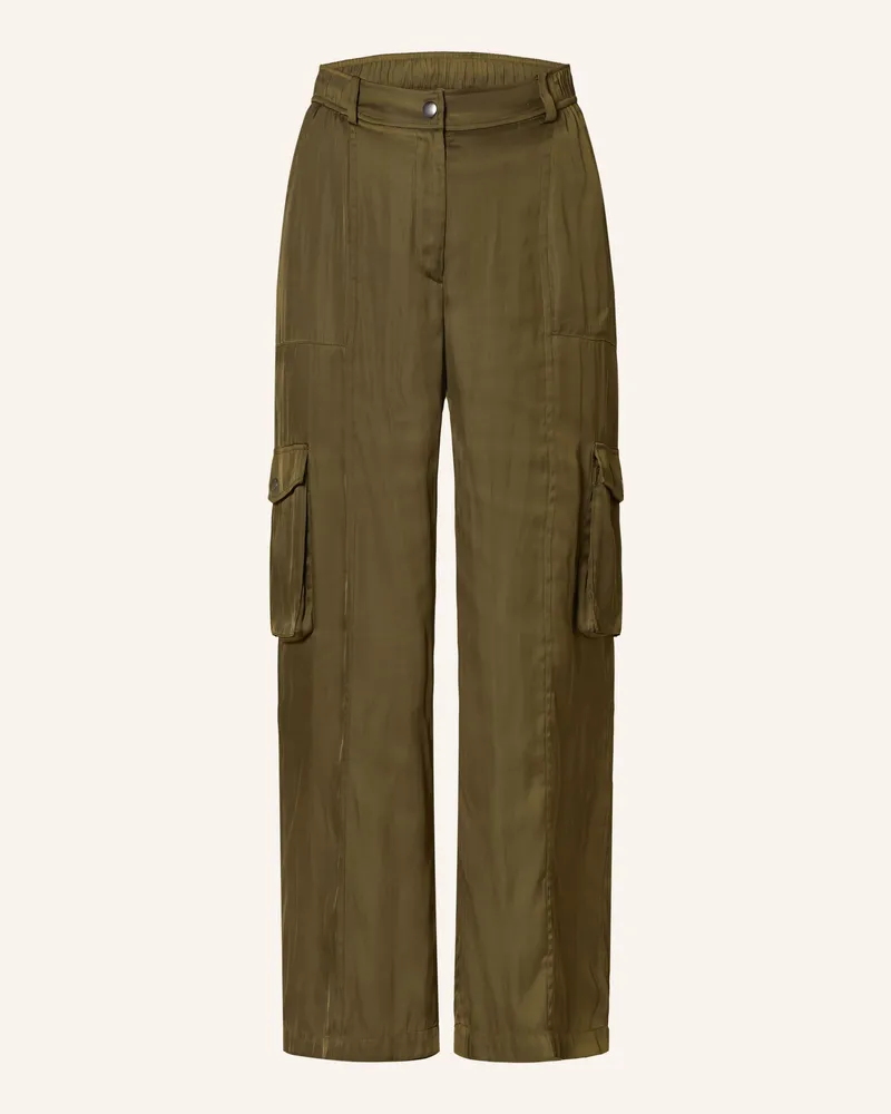 Lala Berlin Cargohose Pekka gruen Oliv