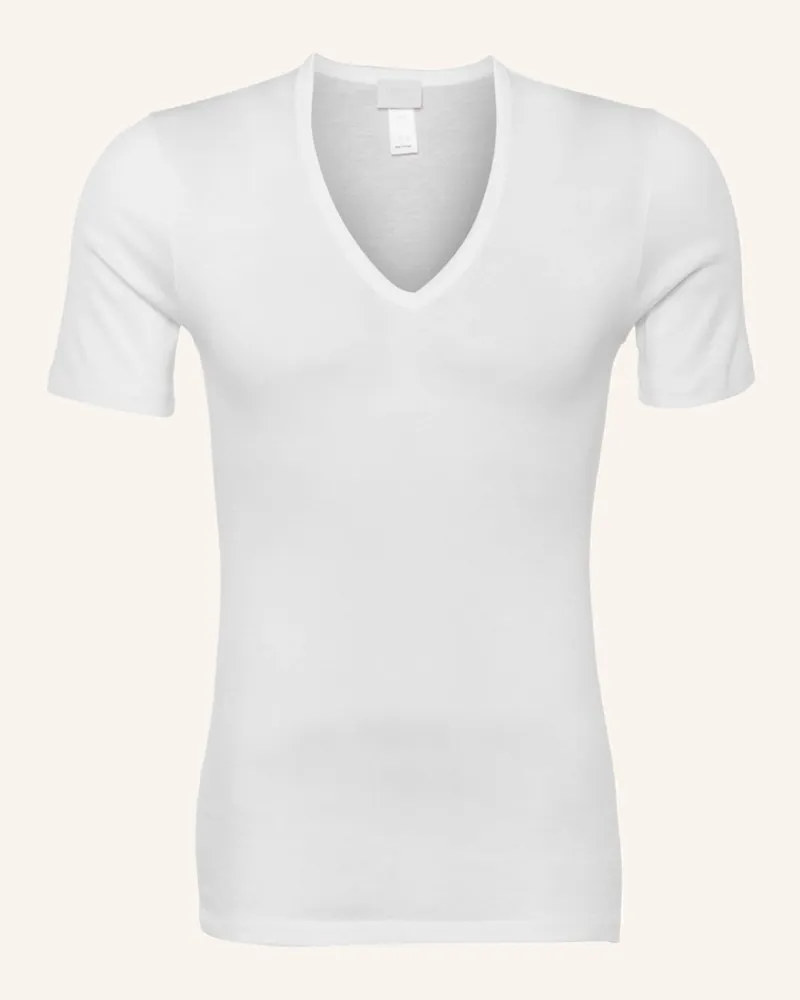 Hanro V-Shirt Cotton Pure weiss Weiss
