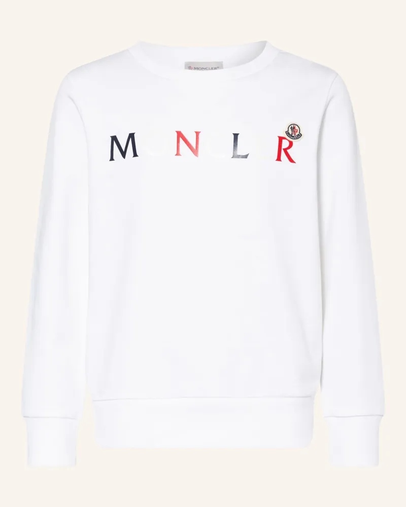 Moncler Sweatshirt weiss Weiss