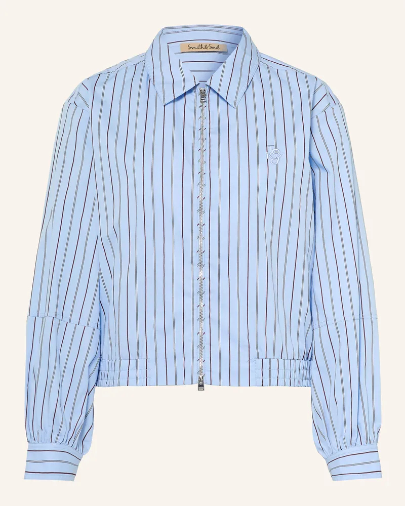 Smith & Soul Hemdbluse blau Hellblau