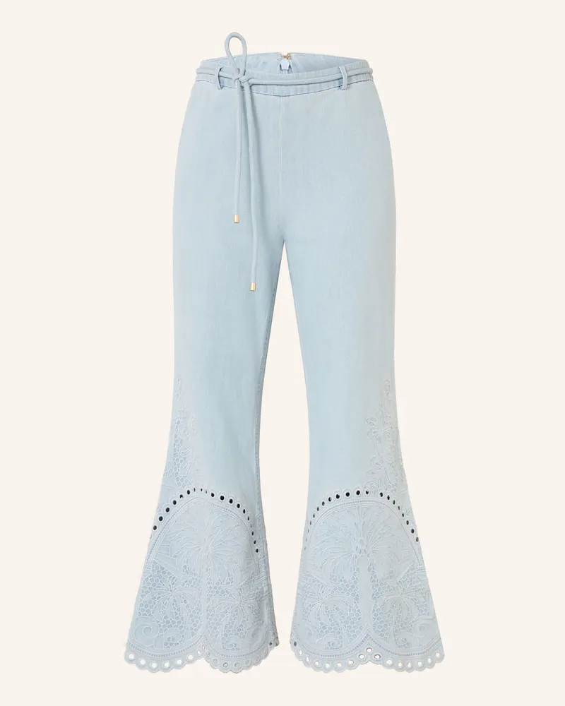 Zimmermann Cropped Jeans Icestm