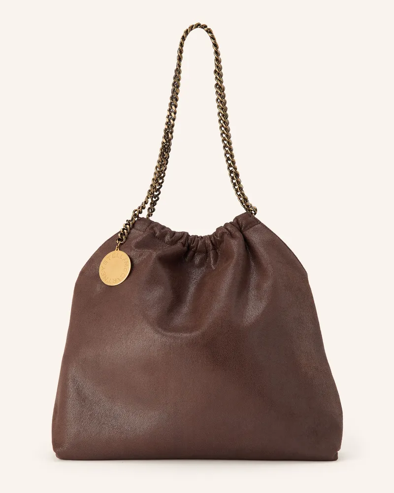 Stella McCartney Schultertasche Falabella Medium braun Dunkelbraun