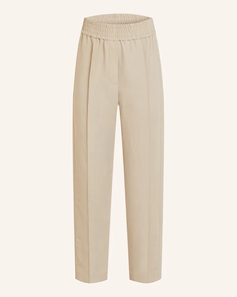 Brunello Cucinelli Hose weiss Beige