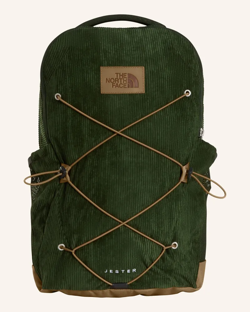 The North Face Rucksack Jester Pro 28 L Mit Laptop-Fach braun Dunkelgrün
