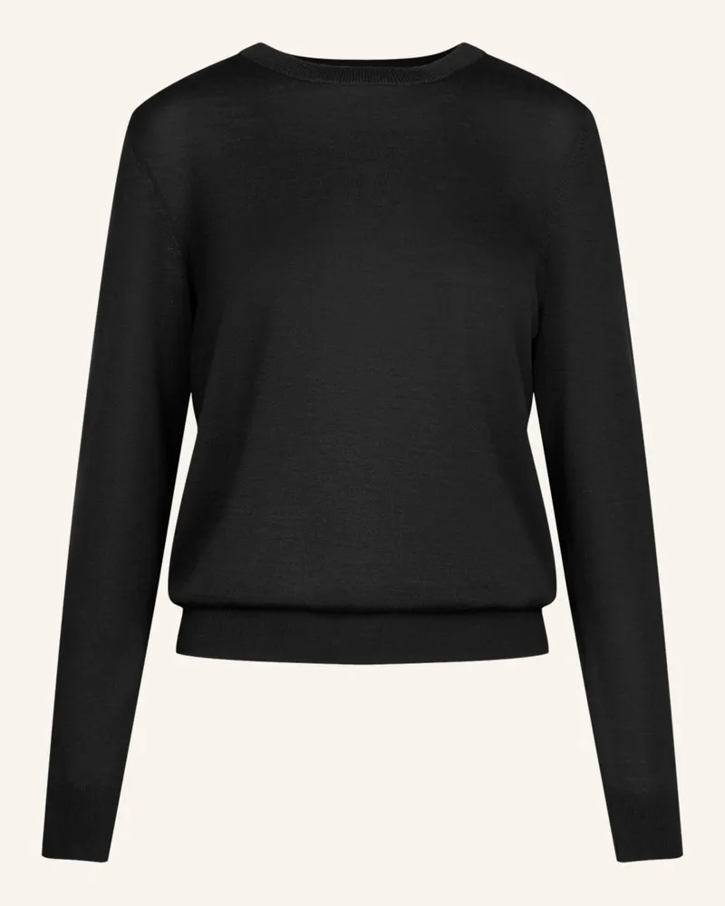 Seidensticker Sweater schwarz Schwarz