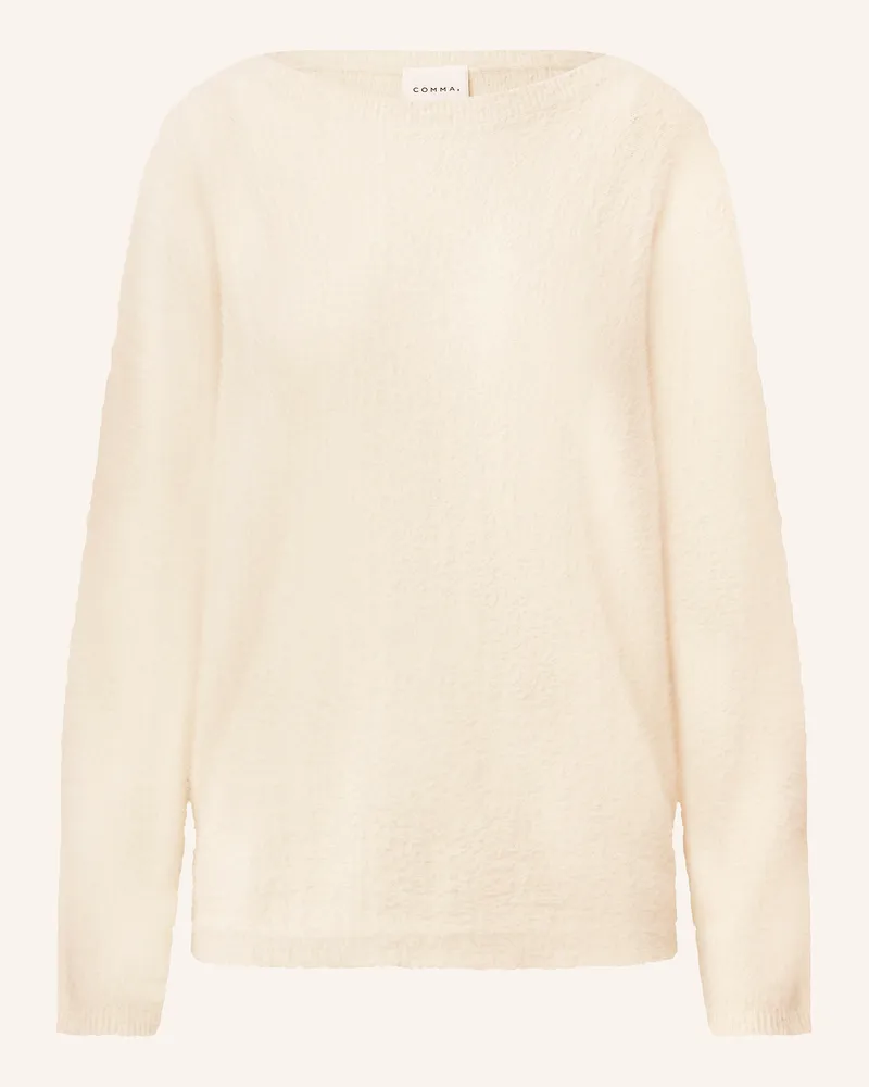 COMMA Pullover Ecru