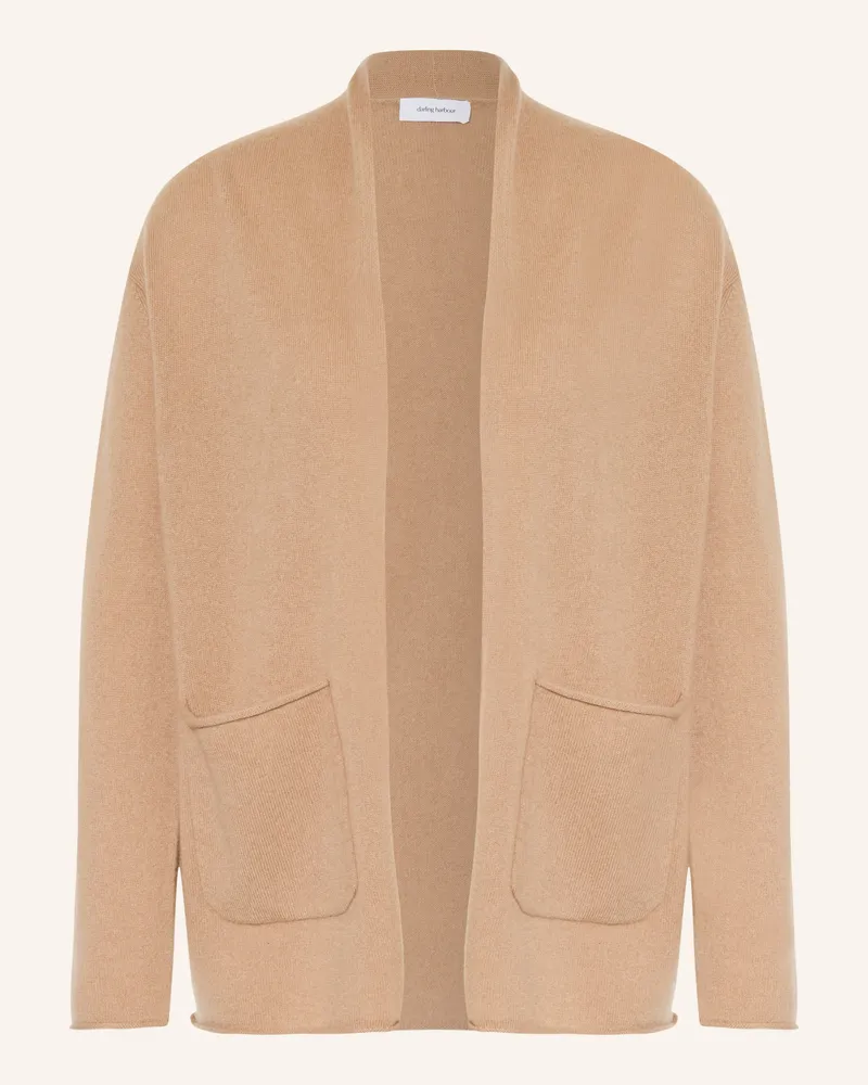 Darling Harbour Strickhülle Aus Cashmere braun Camel