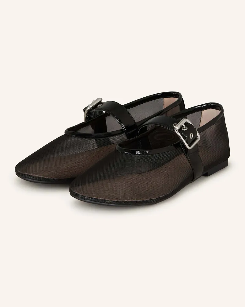 Unisa Mary-Jane-Ballerinas BELUA Schwarz
