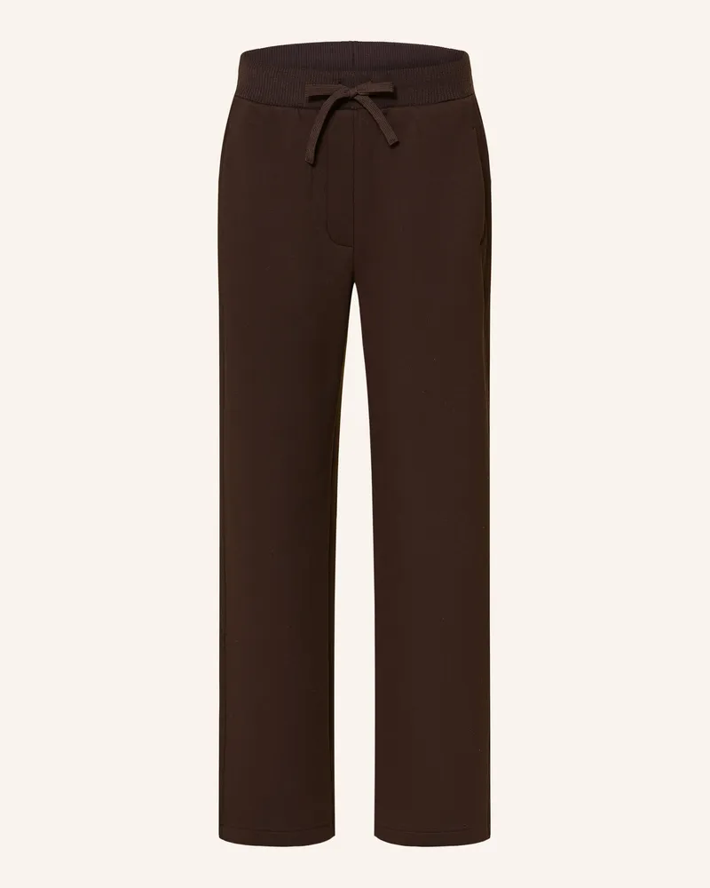 Reiss Sweatpants Laney lila Dunkelbraun