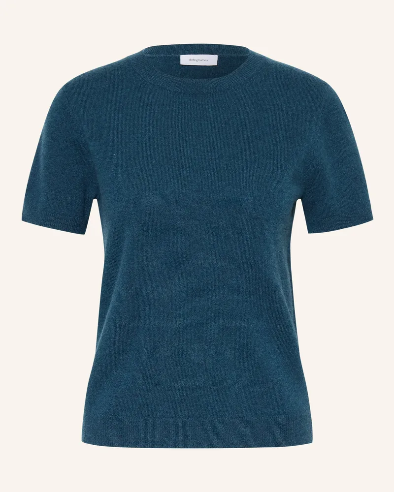 Darling Harbour Strickshirt Aus Cashmere gruen Petrol