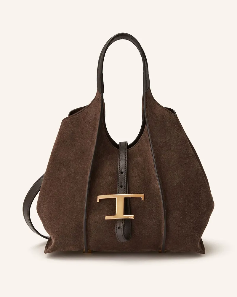 TOD'S Shopper MINI Braun