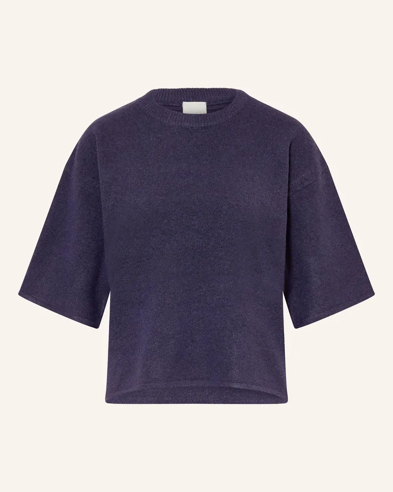ICHI Strickshirt IHDASLIA Dunkelblau