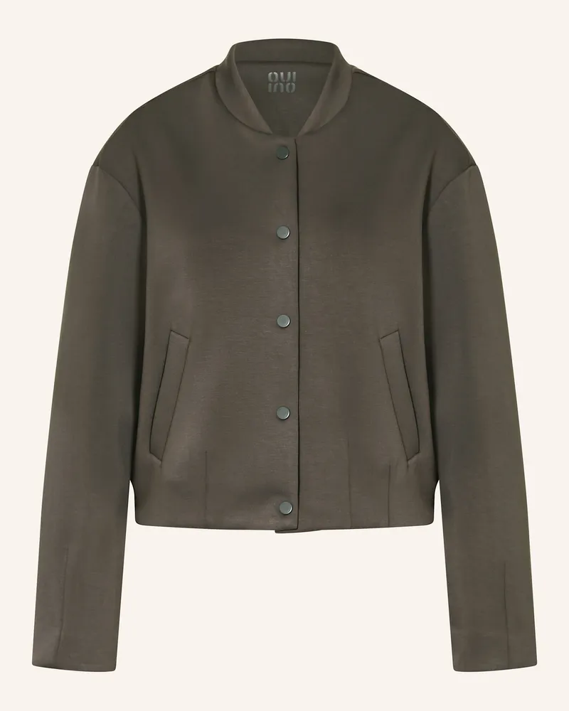 Oui  Blouson Dunkelbraun