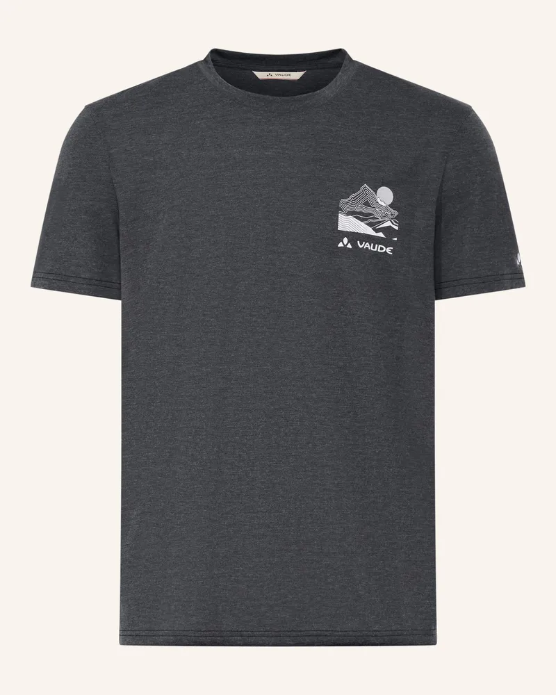 Vaude T-Shirt Tekoa Iii schwarz Dunkelgrau