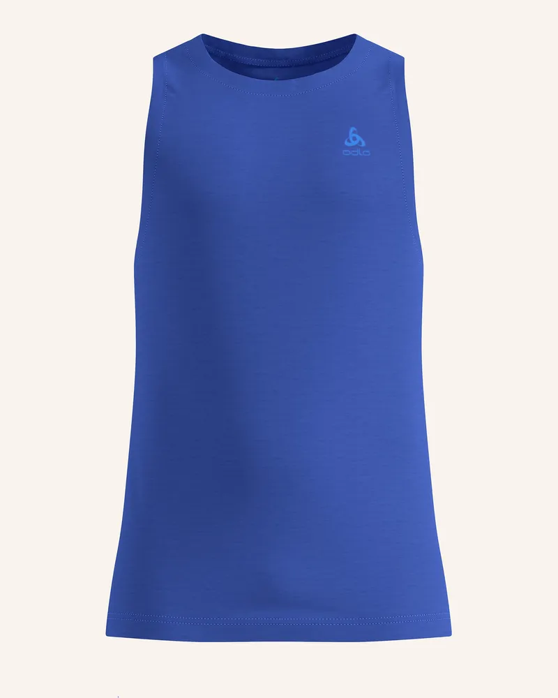 Odlo Funktionswäsche-Top NATURAL MERINO 160 aus Merinowolle Blau
