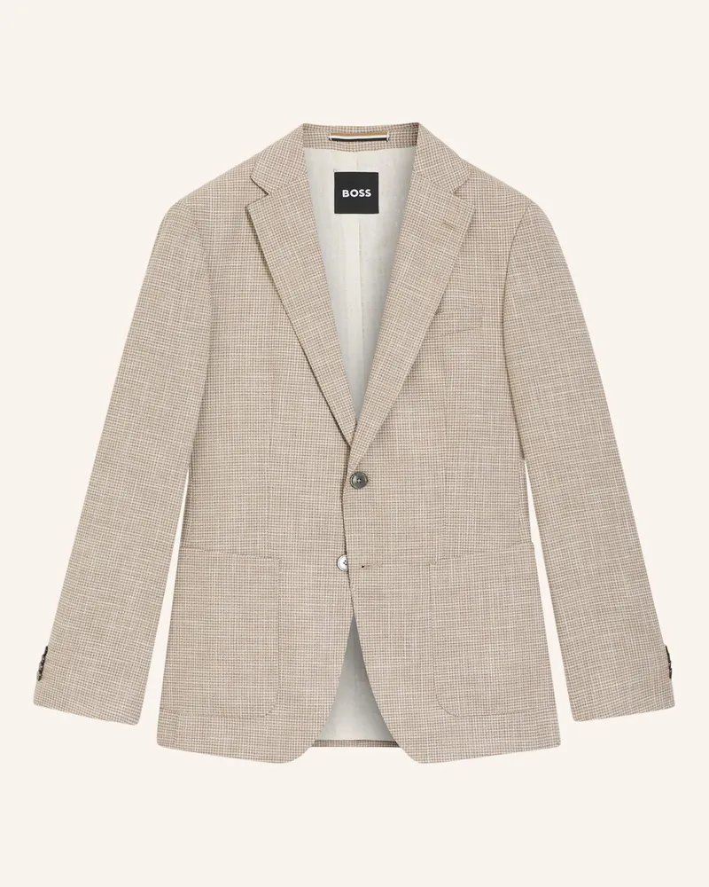 HUGO BOSS Blazer H-HUTSON-2PP-253 Regular Fit Khaki