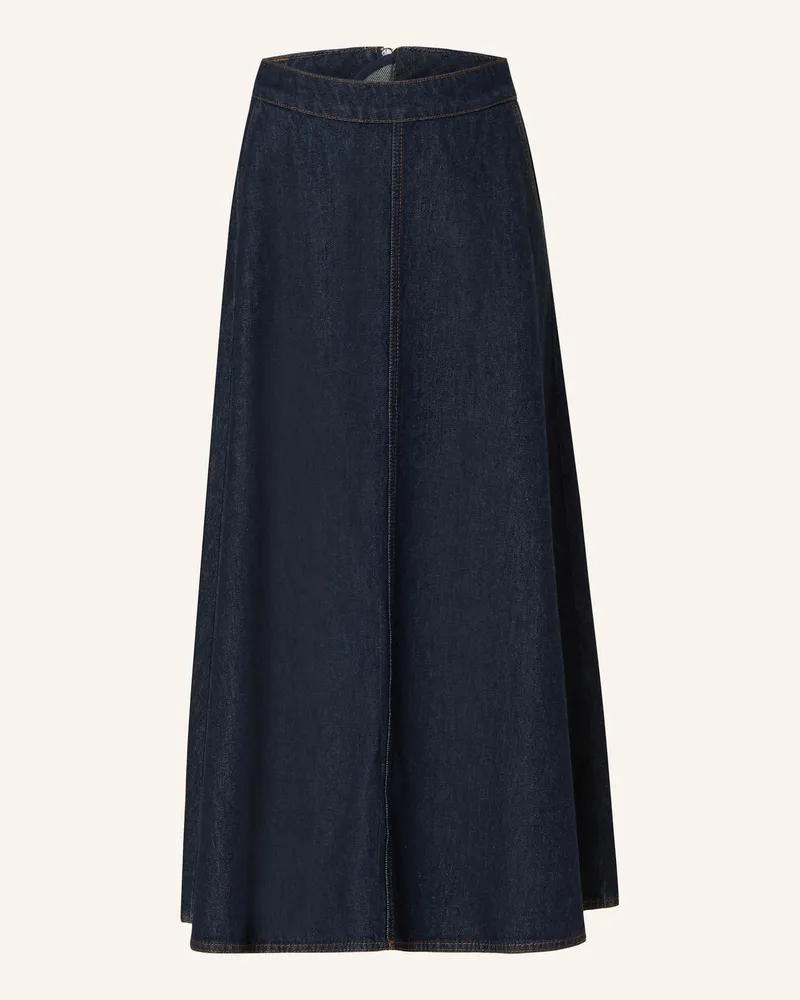 Mrs & HUGS Jeansrock blau Dark