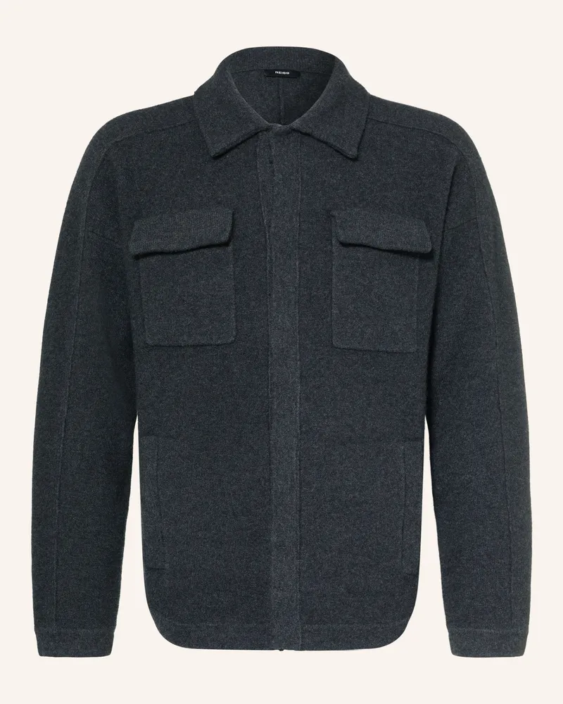Reiss Jacke Lockwood grau Dunkelgrau