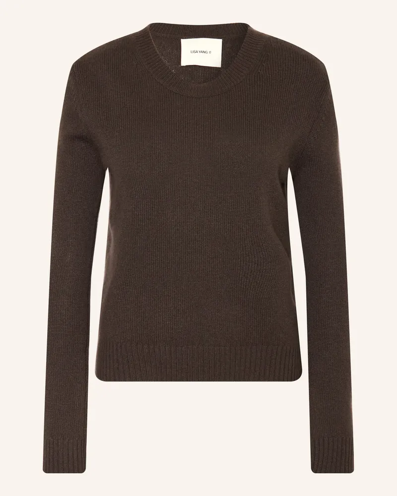 Lisa Yang Cashmere-Pullover Mable gruen Khaki