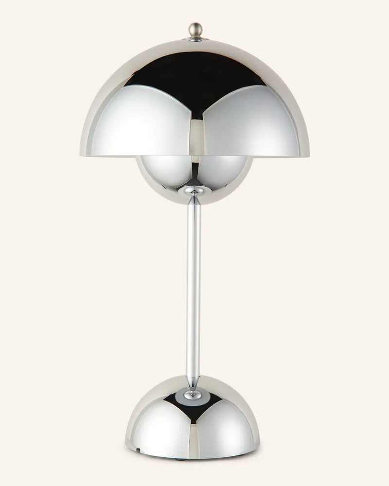 &Tradition Tischleuchte FLOWERPOT VP9 Silber