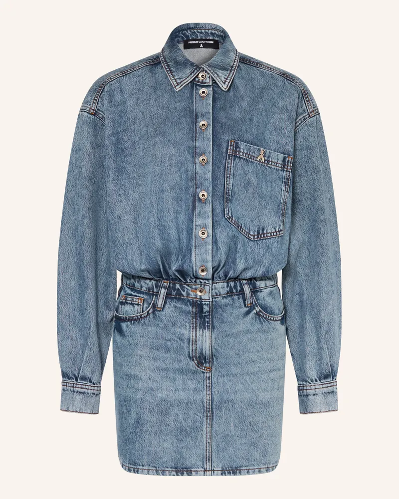 Patrizia Pepe Jeanskleid blau Blau