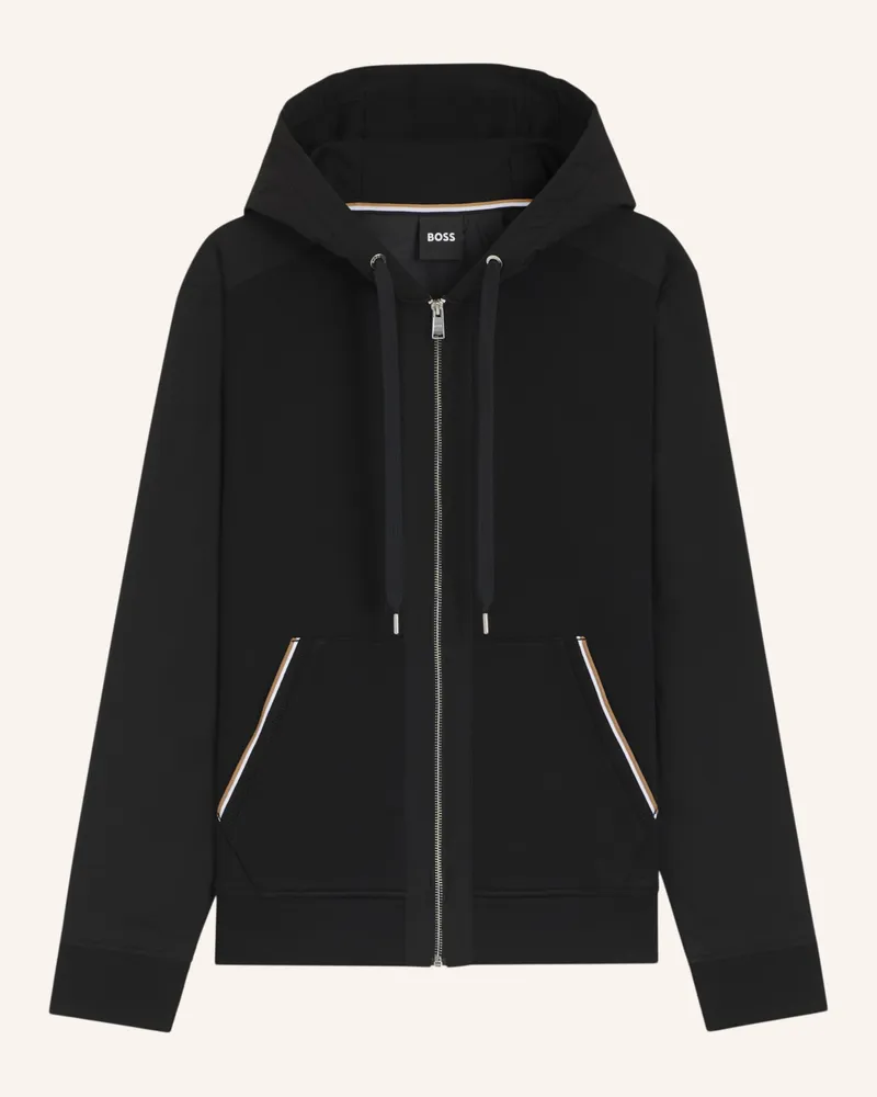 HUGO BOSS Sweatshirt C-Spence 10 Regular Fit schwarz Schwarz