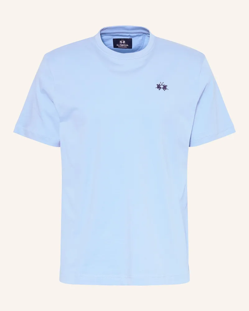 La Martina T-Shirt blau Hellblau