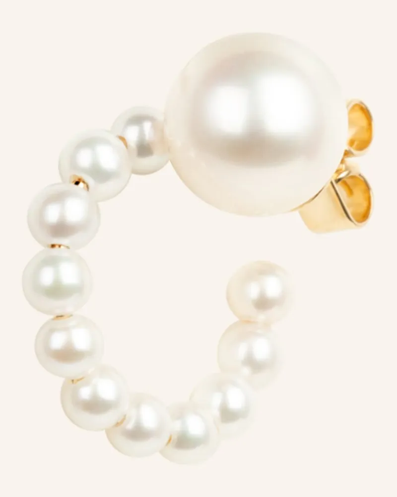 Sophie Bille Brahe Ohrring LIEN DE PERLES Gold