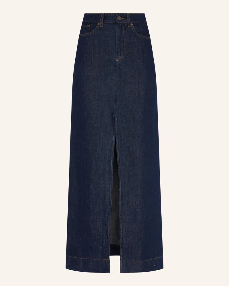 7 for all mankind CALLA Denim Skirt Blau