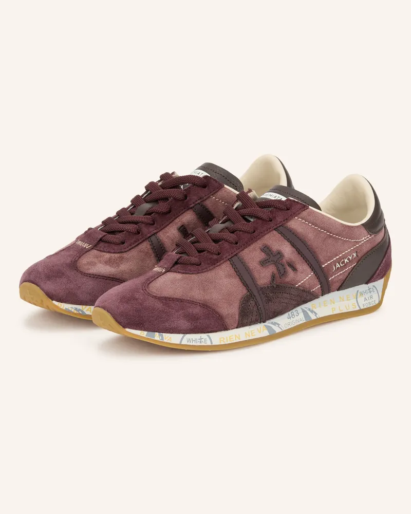 Premiata Sneaker Jacky braun Dunkellila