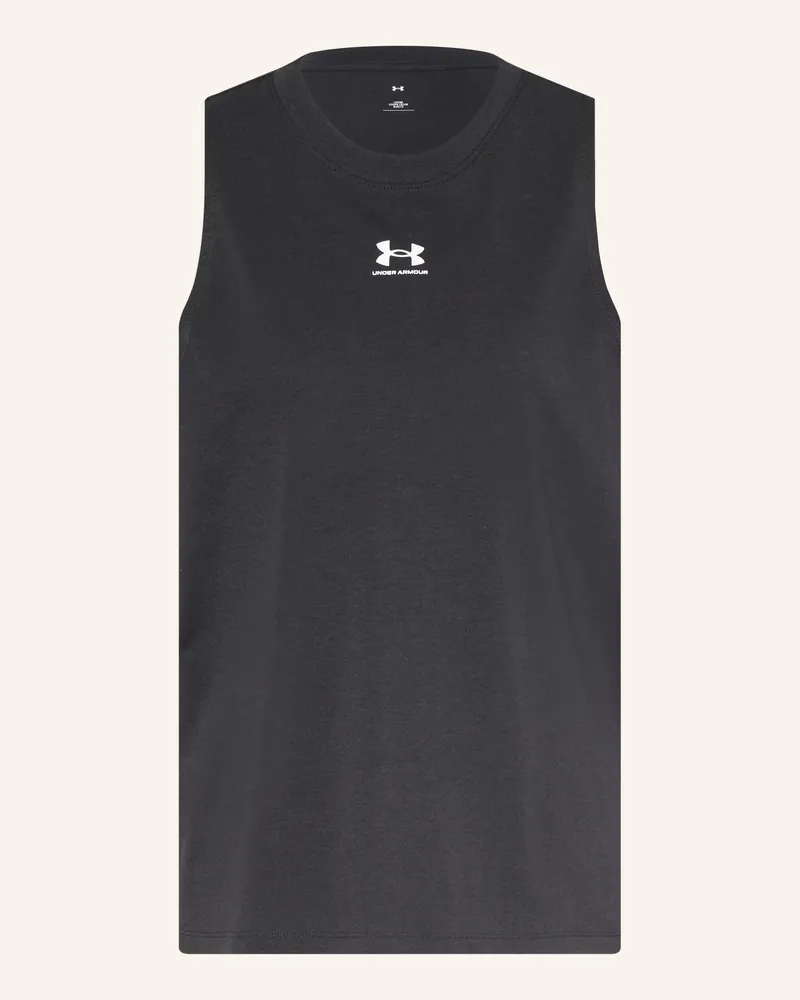 Under Armour Tank Top UA RIVAL Schwarz