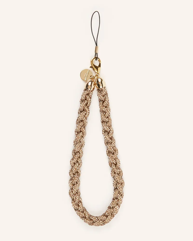 Cheeky Chain Munich Smartphone-Anhänger Aurora braun Gold