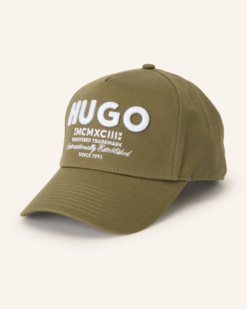 HUGO BOSS Cap gruen Oliv