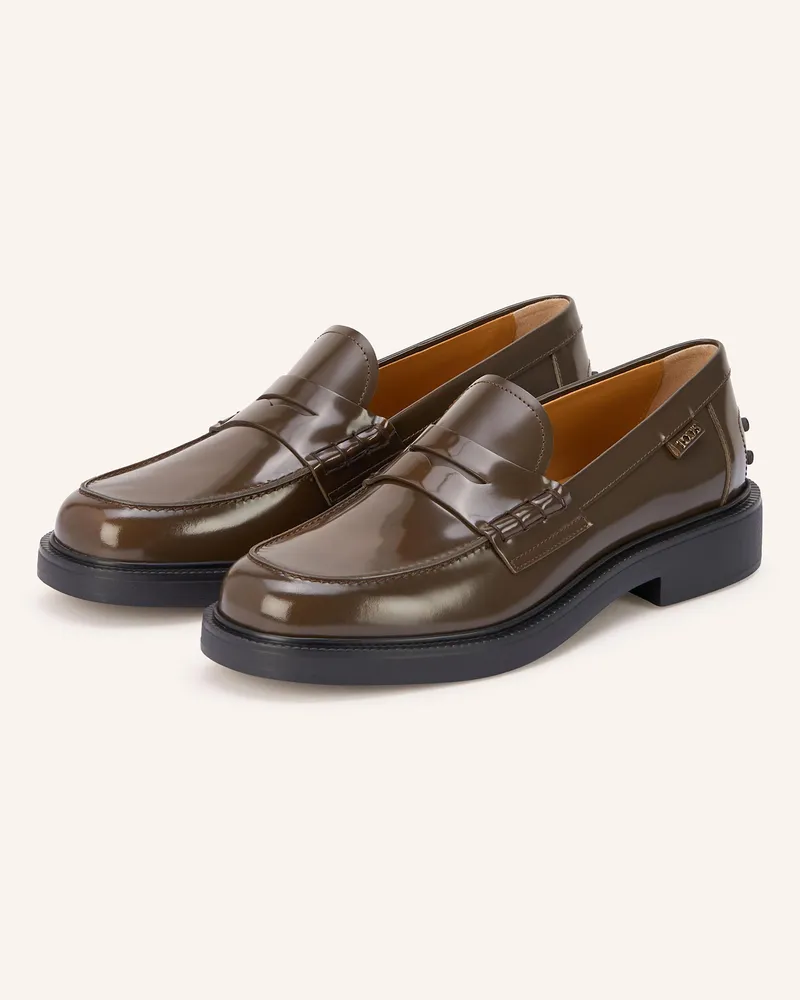 TOD'S Penny-Loafer GOMMA Khaki